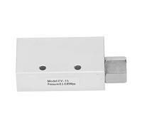 Industrial Vacuum Generator Pneumatic Air Ejector High Flow Aluminum Alloy Valve Resistant for Machine Tools Automation Equipment (EV-15)