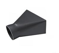 Industrial Vacuum Nozzle 100mm Rectangular Suction Port - Dust Collector Adapter for Workshop Tools Compatible with Standard Hoses Heavy Duty Plastic
