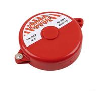 Industrial Valve Lockout Tool Red 64-127mm Heavy Duty | Fits 25-64mm valves, sturdy ABS plastic, red high-visibility, prevents accidental opening, for ideal for (64-127mm)