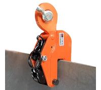 Industrial Vertical Plate Lifting Clamp 1-8 T/2200-17636 Lbs, Heavy Alloy Steel Sheet Metal Plate Clamp with Spring Fixed, for Lifting and Transporting (Size : 3.2T)