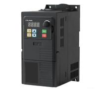Industrial VFD 0.75kW 220V Single Phase Input Three Phase Output for frequency Converter with Keypad for Workshop Machinery