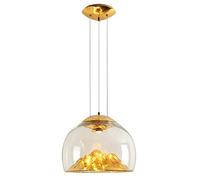 Industrial Vintage Glass Lampshade Pendant Light E27 Retro Loft Ceiling Lamp Suspension Lighting Mountain molding lamp Pendant Light Chandelier Suspension Hanging lamp Commemoration Day vision