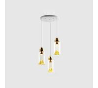 Industrial Vintage Glass Lampshade Pendant Light E27 Retro Loft Ceiling Lamp Suspension Lighting Mountain molding lamp Pendant Light Chandelier Suspension Hanging lamp Commemoration Day vision