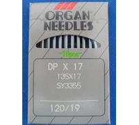 INDUSTRIAL WALKING FOOT MACHINE NEEDLES, 10 NEEDLES SIZE 120/19 ORGAN NO 135X17