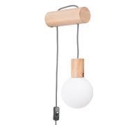 Industrial Wall Light NIBMI G9 Wood Natural wood G9 LED SOLLUX LIGHTING