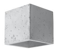 NEW Wall Lamp QUAD Grey Concrete G9 Led SOLLUX LIGHTING lights up & down Square