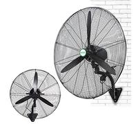 Industrial Wall Mounted Fan 30'' High Power High Velocity Commercial Fan with 120° Oscillation 3 speed Settings Adjustable Tilt and Low Noise Operation