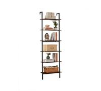 Industrial Wall-Mounted Ladder Storage Rack