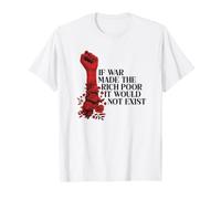 Industrial War Complex Anti War Message T-Shirt