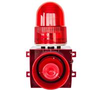 Industrial Warning Strobe Siren, Adjustable Tone, Connector not included 01TX-AC220V