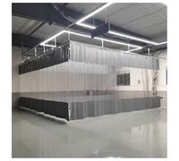 Industrial Wash Bay ains & C Panel Dividers - Partit Soluts for Car Wash Warehouse and Industrial Worpaces