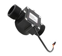 Industrial Water Flow Meter, 1-120 L/min Pipeline Sensor for Irrigation, High Temp Resistant up to 105C, 24V DC, Easy Install