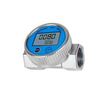 Industrial Water Flow Meter, Digital Display liquid flow meter Electronic Flowmeter flowmeters(1 inch)
