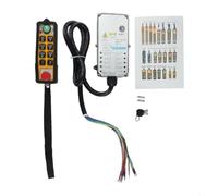 Industrial Wireless Remote Control for Electric Hoist for crane 800MHz YU-8 | DC24V/AC220V/AC380V, Oil/acid Resistant Metal Build, For Cranes Conveyors Mining Pumps