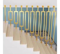 Industrial Wrought Iron L-Shaped Stair Banister il 4.8ft Non-Slip Safety iling for Villa Lofts Ceiling Mounted Support Handle Stairway Guard.