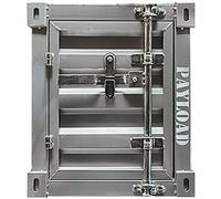 IndustrialStyleWroughtIronBedsideTable,RetroBedsideCabinetGrey,2-layerNightstandWithDoor,Bedroom,LivingRoom,StorageOrganizerSideTable40*38 * 48cm(Color:Silver needed