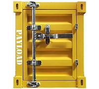 IndustrialStyleWroughtIronBedsideTable,RetroBedsideCabinetGrey,2-layerNightstandWithDoor,Bedroom,LivingRoom,StorageOrganizerSideTable40*38 * 48cm(Color:yellow) needed