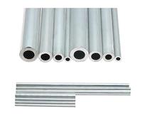 Industry Metal Tubing 5mm Wall Thickness Pipe 15-60mm OD Straight 300mm 500mm Long Round 6063 Aluminum Alloy Tube(500mm OD 15 x ID 5mm)