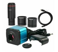 Industry Microscope Kit Camera Set- 14MP Industrial Microscope Electronic Eyepiece Digital Camera HDMI USB2.0 CCD with Adapter Lens (Color : 14MP-CM1)