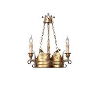 Industry Retro Candle Chandelier Vintage Pendant Lights Wrought Iron Distressed Shabby Chic Ceiling Hanging Lamp Adjustable Height Pendant Lighting For Dining Room Living Room Kitchen