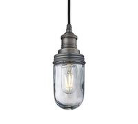 Industville - Brooklyn Outdoor & Bathroom Pendant - Pewter