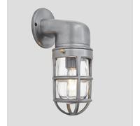 Industville Bulkhead Outdoor & Bathroom Sconce Wall Light, 12 Inch, Gunmetal