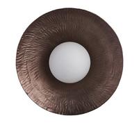 Industville Flume Diffuser Wall Light - 12 Inch, Bronze
