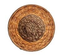 Industville Sea Grass Round Diffuser Wall Light - Natural | Size: Medium Industville Natural Medium