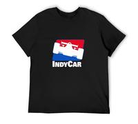 Indy Car Racing Logo Men's T Shirt Black