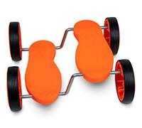 Indy Fun Stepper Pedal Go Vehicle - Balance Prop 4 Wheels Scooter - Ride-On for Children - Concentration Skills Training Sports