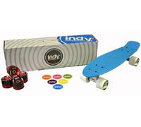Indy Skateboards Retro Cruiser 70s Style Skateboard - 4 Colours (Vintage 70s Penny Globe Bantam Style) (Bangin Blue)