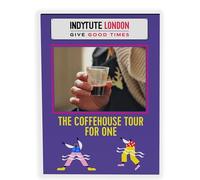 Indytute Coffee House Tour For One London Gift Experience - Academia, Author, Popular for Coffee lovers, Fun Educational Gift