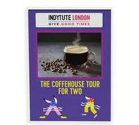 Indytute Coffee House Tour for Two London Gift Experience - Academia, Author, Coffee lovers, Fun Educational Gift