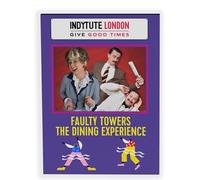 Indytute Faulty Towers Dining Experience for Two London Gift Experience - Comedy Dinner, Interactive Show, Theatre Experience, Couples Night Out, Evening Activity, Funny