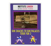 Indytute Gin Shacks to Gin Palaces Tour For Two London Gift Experience - Historical,Covent Garden, Holborn, Entertaining, Stories, 18th Century, Walking Tour
