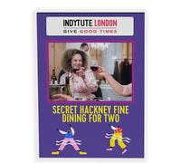 Indytute Secret Hackney Fine Dining for Two London Gift Experience - Gourmet Dining, Hidden Restaurant, Tasting Menu, Date Night, London Foodie Experience