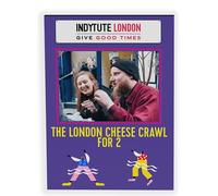Indytute The London Cheese Crawl for Two London Gift Experience - Cheese Tasting, Foodie, Gourmet, Culinary, for Food Lovers, Artisan Gift