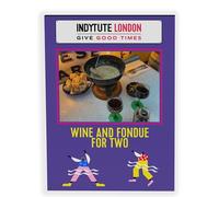 Indytute Wine and Fondue for Two London Gift Experience - Cheese, Bread and Wine, Shoreditch, Tasting, Cozy, Social