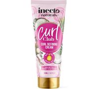INECTO Curl Club, Curl Defining Cream 200ml, for all Curly Hair types, Vegan &