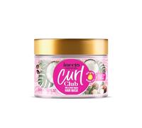 INECTO Curl Club, Curl Intense Hydrating Mask 300ml, for all curly hair types, Vegan & Cruelty Free, Curl Control Mask for Curly or Wavy Hair, 100% Natural