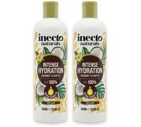 Inecto Naturals Intense Hydration Coconut Shampoo 500ml X 2