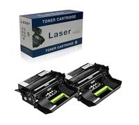 Ineecink Compatible Drum Unit Replacement for Lexmark MS531 66S0ZA0 66S0Z00 for Use with Lexmark MX532 MX632 M3350 XM3350 MS531 MS631 MS632 MS639 Printer,(Black-75000 Pages),2 Pack