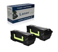 Ineecink Compatible Toner Cartridge Replacement for Lexmark MS822 58D2X00 for Use with Lexmark MS725 MS821 MS822 MS823 MS824 MS825 MX721 MX722 MX725 MX822 Printer,(Black-35000 Pages),2 Pack