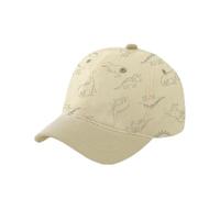 iNelihoo 3-8 Years Kid Dinosaur Baseball Cap Cotton Printing Kids Summer Peaked Caps Children Baseball Cap Breathable Sun Hats for Boys Girls Toddler Khaki
