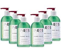 INEOS - Liquid Hand Soap - Moisturising - Handwash with Cucumber & Aloe Vera - 6 Bottles x 250ml, Packaging May Vary