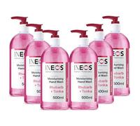 INEOS - Liquid Hand Soap - Moisturising - Handwash with Rhubarb & Tonka - 6 Bottles x 500ml, Packaging May Vary