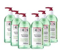 INEOS Moisturising Liquid Hand Soap Cucumber & Aloe Vera 6x500ml