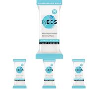 INEOS Next-Gen Antibac Multi-Room Disinfectant Biodegradable 60 Wipes, Sea Minerals + Wild Jasmine, Kills 99.9% of Bacteria + Viruses, Plant Powered, Packaging May Vary (Pack of 4)