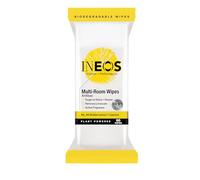 INEOS Next-Gen Antibac Multi-Room Disinfectant Biodegradable 60 Wipes, Sicilian Lemon + Cypress, Kills 99.9% of Bacteria + Viruses, Plant Powered, Packaging May Vary