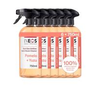 INEOS Next-Gen Cleaning Antibac Spray, 4.5L (750ml x 6), Multi-Room, Plant Powered, Limescale + Grease Remover, Kills 99.9% of Bacteria + Viruses, Pomelo + Yuzu, Packaging May Vary